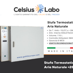 Celsius Labo-Galli-Usato Ricondizionato-05-Stufa aa Aria Naturale 110L +260°C