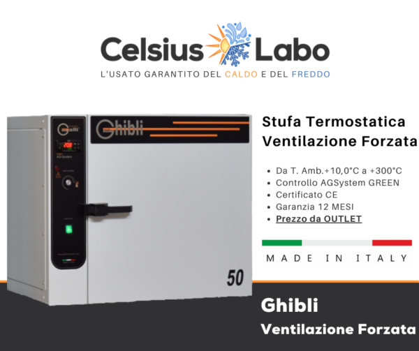 Celsius Labo-Ghibli-Stufa Termostatica-Ventilazione Frozata-Fratelli Galli