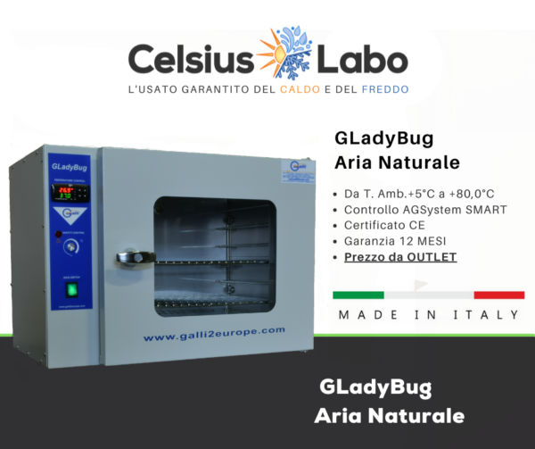 Celsius Labo-Galli-GLadyBug-Incubatore-Aria Naturale-Incubator